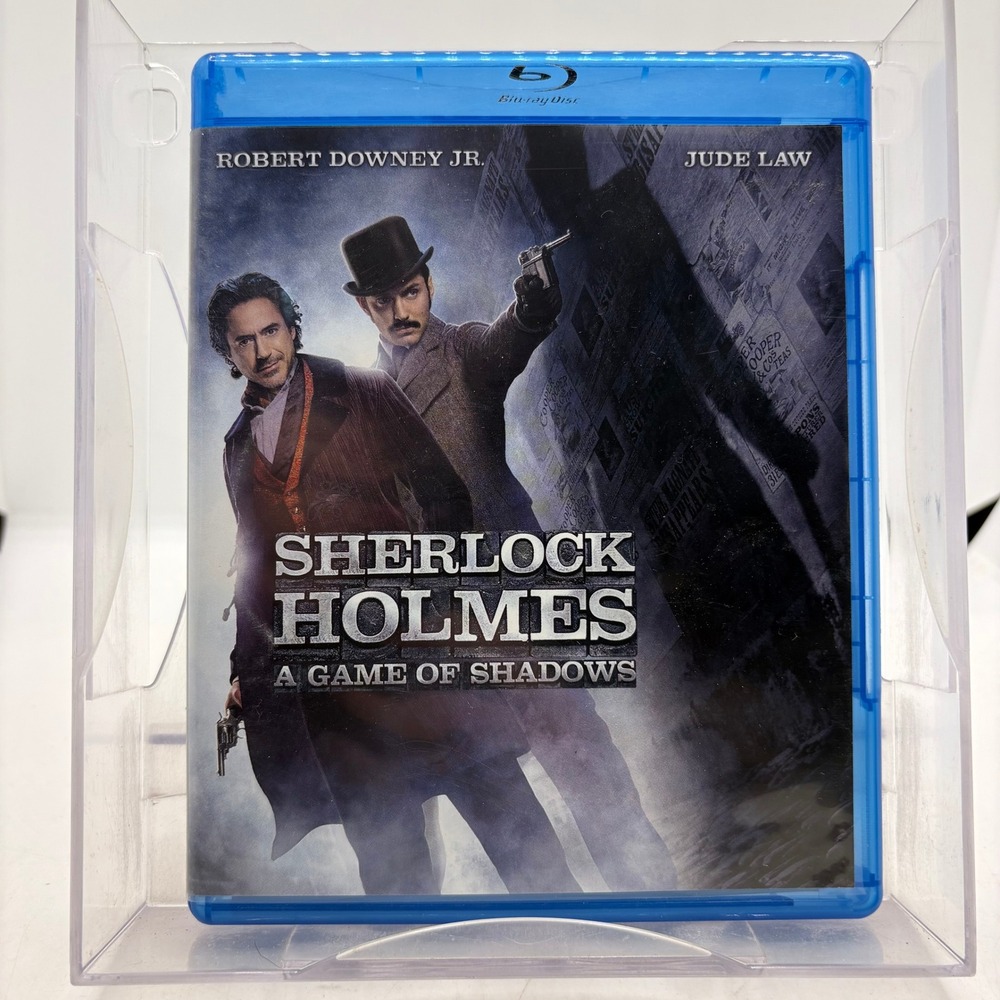 Sherlock Holmes A Game of Shadows Blu-ray Robert Downey Jr Jude Law Guy Ritchie